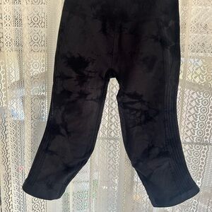 lululemon athletica Black Tie-Dye Leggings